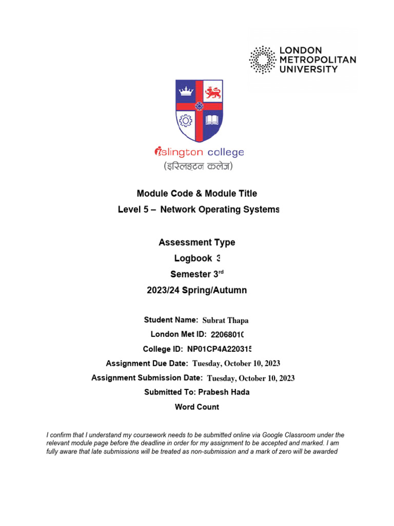 LB 3 Final | PDF