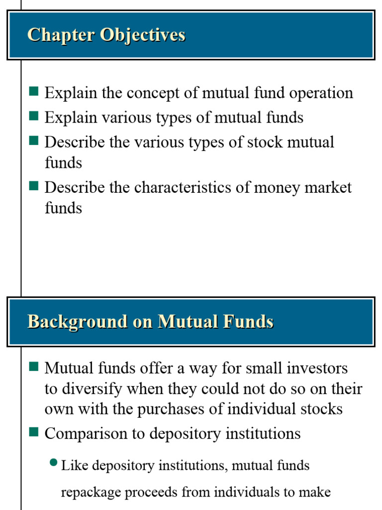 Understanding Mutual Fund Operations | PDF | Investment Fund | Mutual Funds