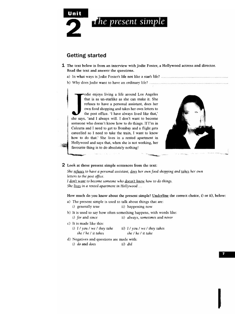 Present Simple | PDF