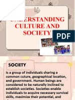 Understanding Culture and Society Final
