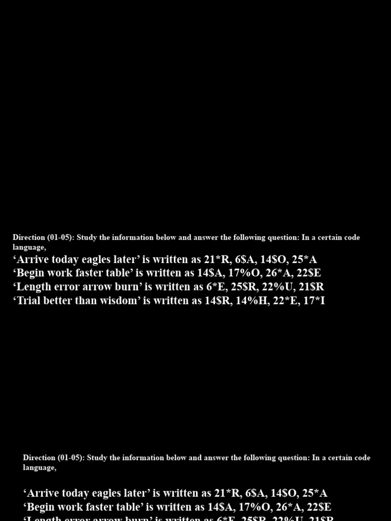 New pattern coding decoding pdf