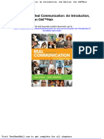 Test Bank For Real Communication An Introduction 2nd Edition Dan Ohair