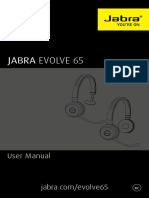 Jabra EVOLVE 65 User Manual