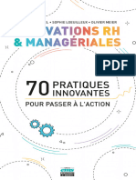 Innovations RH Et Managériales 70 Pratiques Innovantes Pour Passer