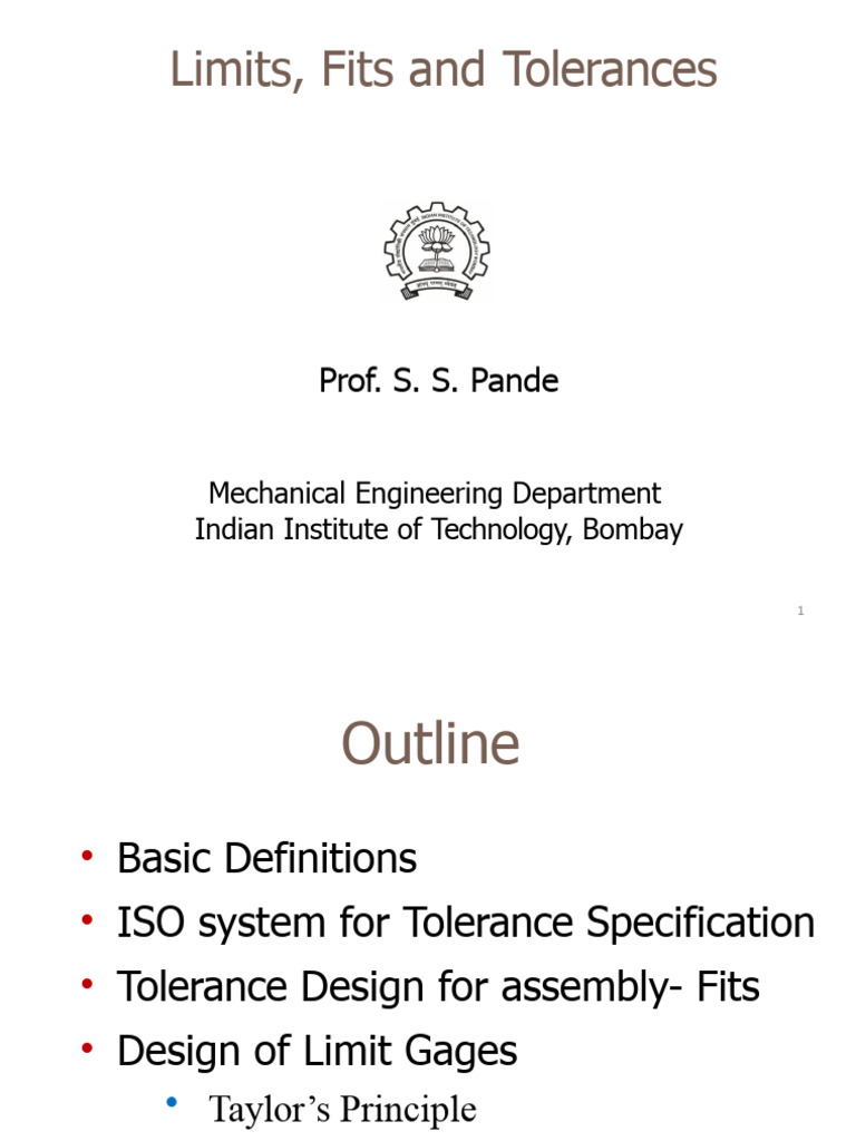 Fittings And Tolerances Pdf Engineering Tolerance Machines