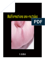 Malformations Ano-Rectales: Pr. H.Sibai