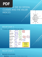 Hexagonal Crystal System Overview | PDF | Crystal Structure | Rotation