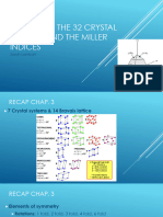 The 32 Classes and Miller Indices - Lambart