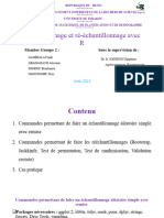 Échantillonnage Et Ré-Échantillonnage Avec R