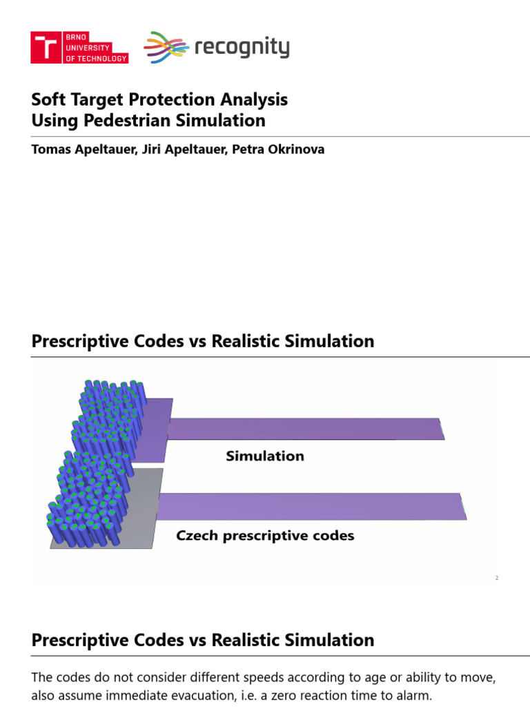 Pedestrian Simulation for Soft Target Safety | PDF | Risk | Risk Management
