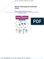 Test Bank For Medical Terminology Get Connected 2nd Edition by Frucht