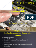 Chapter 5 - Books of Accounts & Double-Entry System