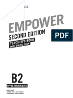 Empower Second Edition Upper Intermediate Teacher's Book