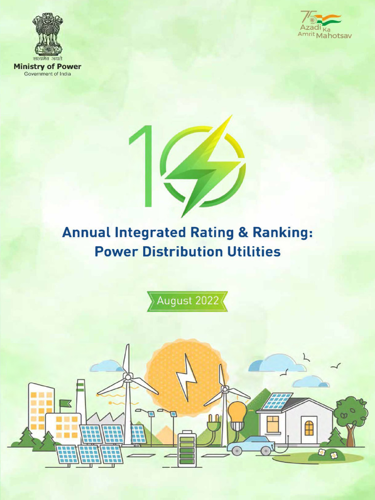 10th Integrated Rating of Discoms | PDF | Audit | Renewable Energy