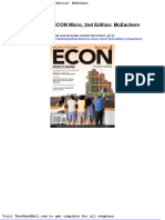 Test Bank For Econ Micro 2nd Edition Mceachern