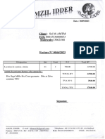 Facture de Sté M-6