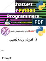 ChatGPT For Python Programmers