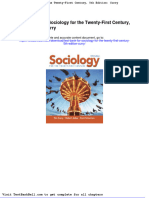 Test Bank For Sociology For The Twenty First Century 5th Edition Curry
