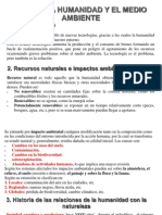 Tema 2. La Humanidad y El Medio Ambiente