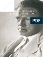 Le Manuscrit de 1942 Werner Heisenberg