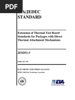 JESD51-14: Thermal Resistance Measurement | PDF | Heat | Thermocouple