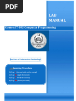 IT-102 CP Lab Manual