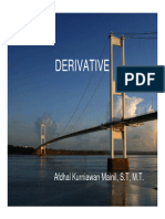Lecture Note (Derivative)