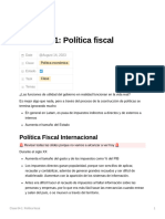 Clase 04-1 Poltica Fiscal