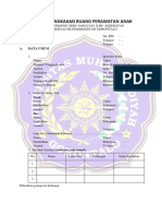 Format Pengkajian Ruang Perawatan Anak