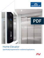 Elvoron HR Home Elevator Brochure