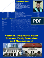 Critical Congenital Heart Disease