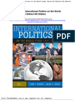 Test Bank For International Politics On The World Stage Brief 8th Edition 8th Edition