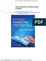 Test Bank For Internet Marketing 4th Edition Debra Zahay Mary Lou Roberts 2