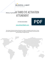  Third Eye Activation Attunement Manual
