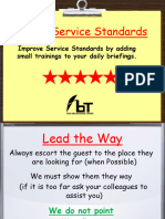 5 Star Service Standards 5 10 Minute Trainings