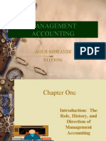 01 Introduction;The Role,History and Direction of Management Accounting