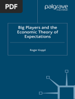 Big Players and The Economic Theory of Expectations