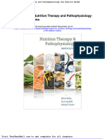 Test Bank For Nutrition Therapy and Pathophysiology 4th Edition Nelms