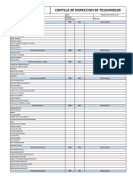 Formato de Inspeccion General - Telehandler