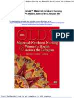 Test Bank For Olds Maternal Newborn Nursing and Womens Health Across The Lifespan 8th Edition