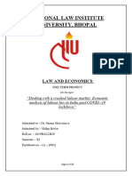 Law and Economics-2019BALLB20