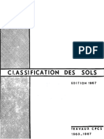 Classification Sols: Travauxc