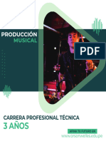 Produccion Musical Brochure