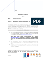CIRCULAR VIACI - STHUM No. 101.022 - Evaluacion Docente 2022
