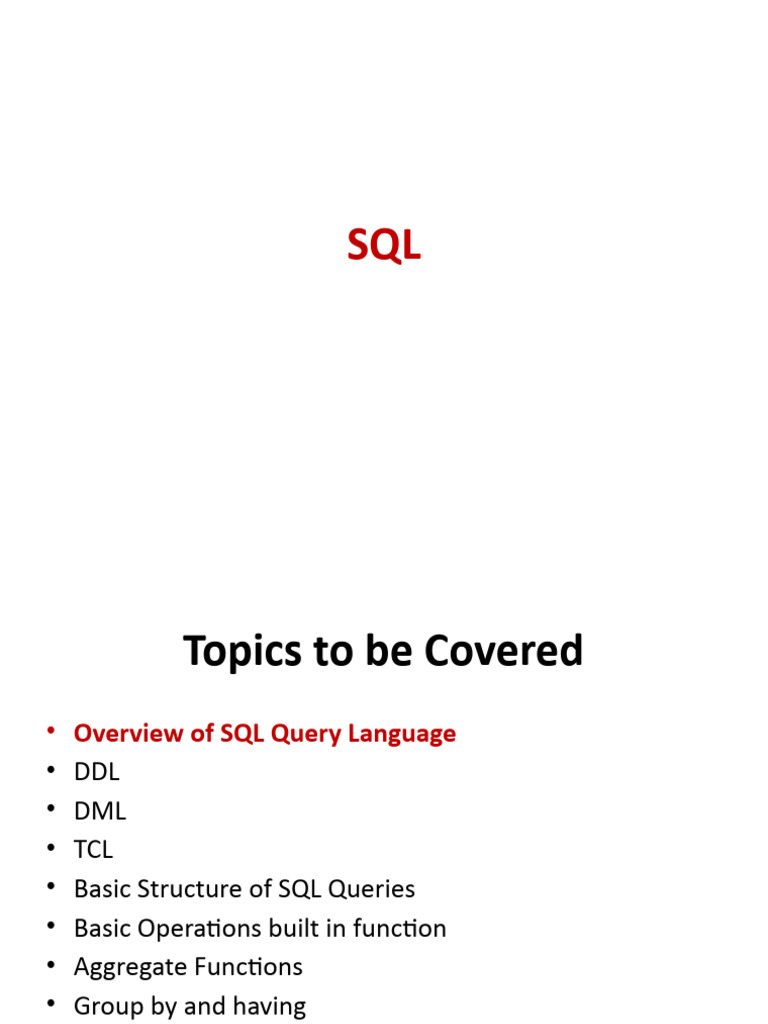 Sql pdf
