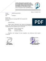 Surat Undangan LPJ Stambuk 2019