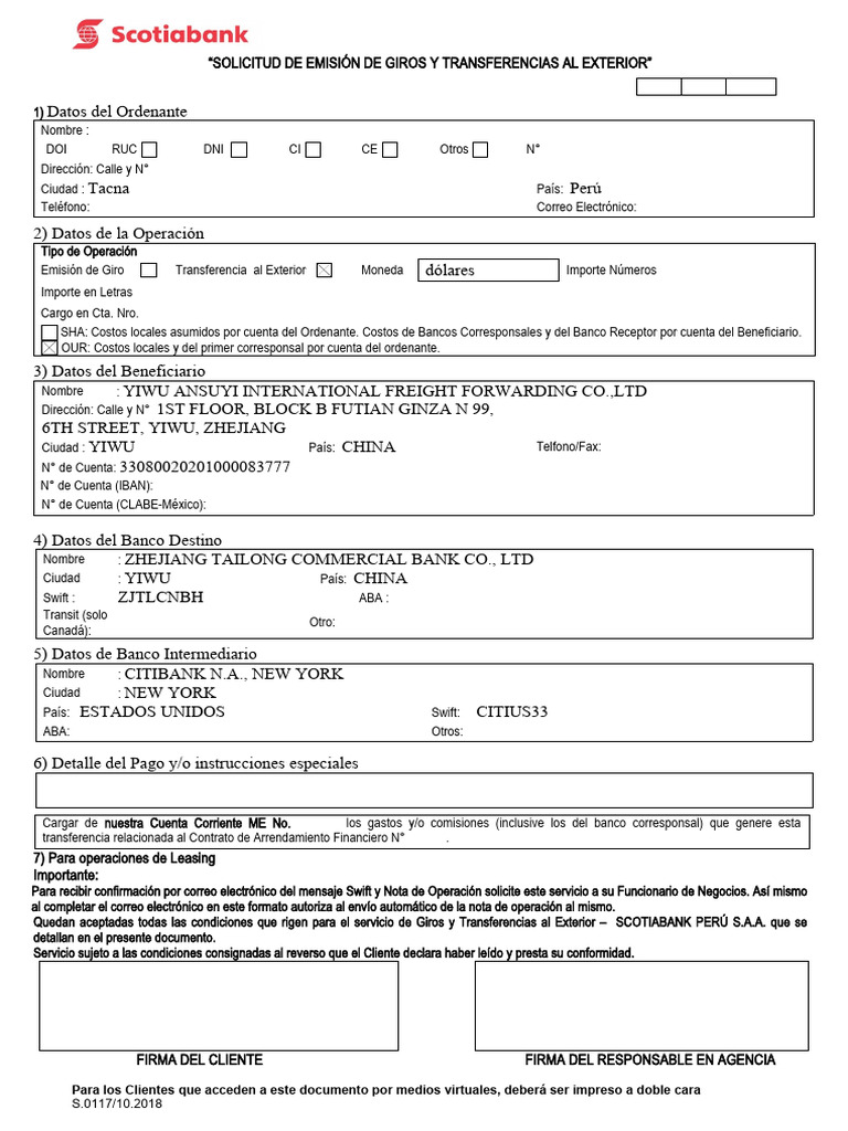 S 0117 solicitud de emision de giros y transferencias al exterior pdf