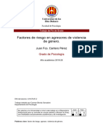 Factores de Riesgo en Agresores de Violencia - Cantero Perez