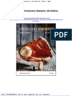 Test Bank For Introductory Statistics 9th Edition Prem S Mann