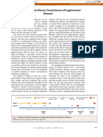 Probable Person-to-Person Transmission of Legionnaires' Disease